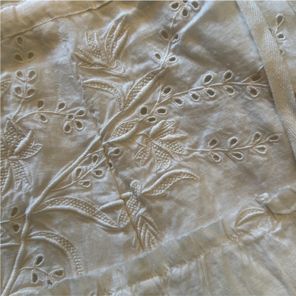 By Anthropologie Linen Square-
Neck Midi Dress - Picture 5 of 7